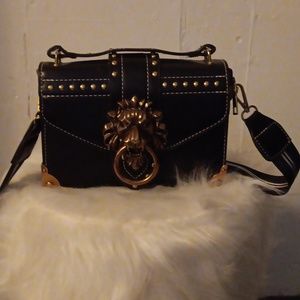 Lion head purse